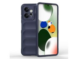 For Xiaomi Redmi Note 12 4G Anti-Scratch Rugged Phone Cover Tpu Back Protector Phone Casedark Blue