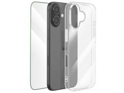 Mayaxess Pack De Proteção 2 Em 1 Capa Vidro Temperado Para Iphone 17 Transparente