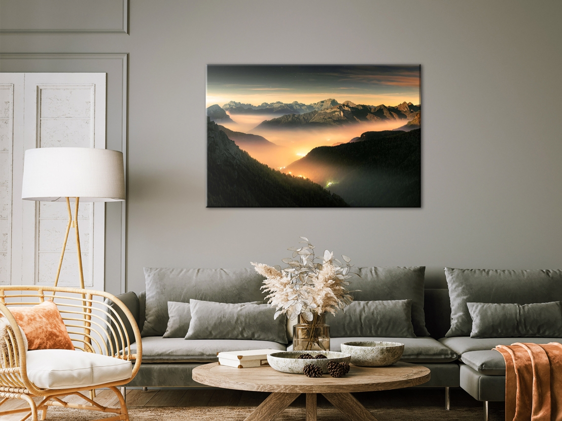 Quadro ARTGEIST Mountain Breath (1 Part) Wide - Third Variant (90x60)