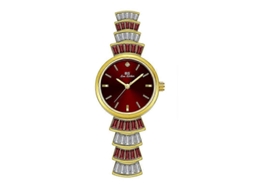 Relógio de pulso feminino Bs Bee Sister Fa1700 Symphony Hengrongshen com incrustações de diamantes