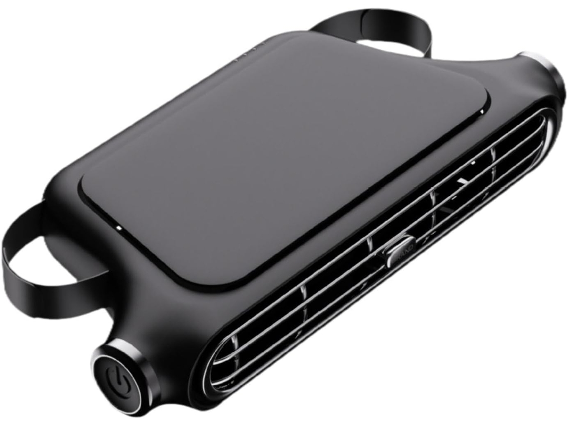 Ventilador Portátil Usb Para Banco Traseiro De Carro, Circulação De Ar, Fácil Instalação Em 3 Etapas, Pp, Ideal Para