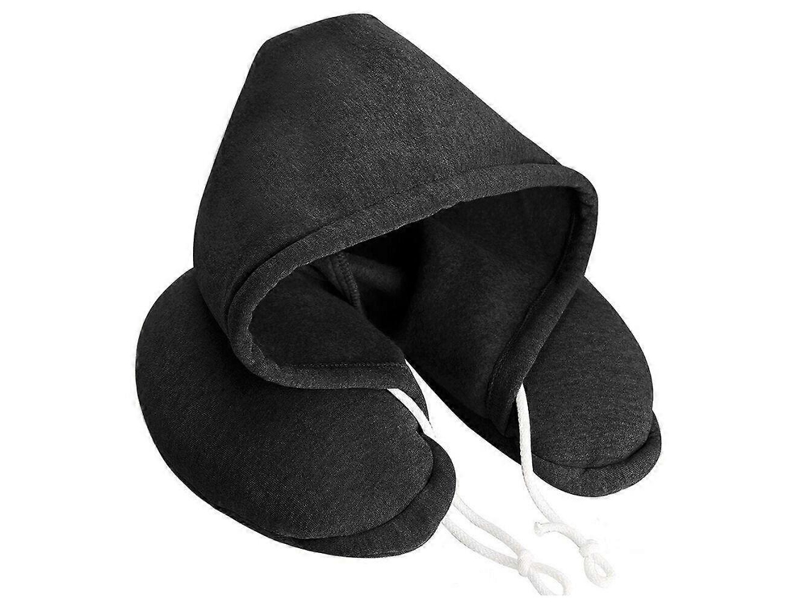 Travesseiro De Pescoço Com Capuz Para Viagem Adulto, Com Capuz, Almofada De Ar, Suporte Macio E Confortável, Nwd Slowmoose