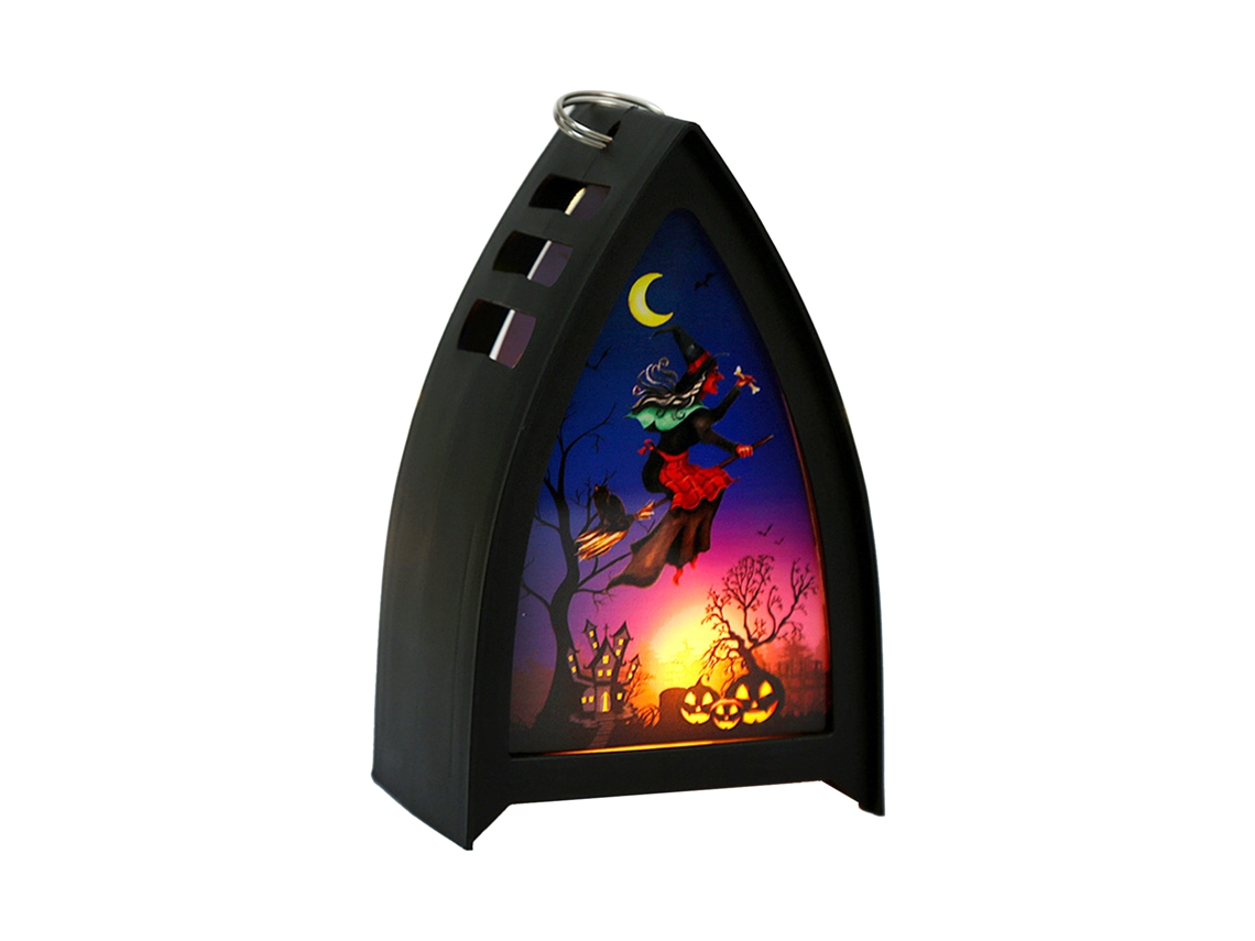 Abóbora de Halloween (Vela LED Eletrônica, Estilo Bruxa) Eoocoo