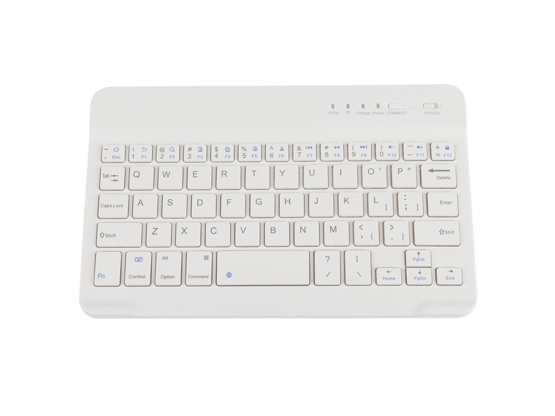 2026zentro-teclado Bluetooth Ultra Fino Com Design De Pés De Tesoura 7 Polegadas Para Android/ios/windows Com Digitação Suave