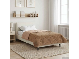Vidaxl Edredom De Inverno 155 X 200 Cm Inverno Cinzento-acastanhado