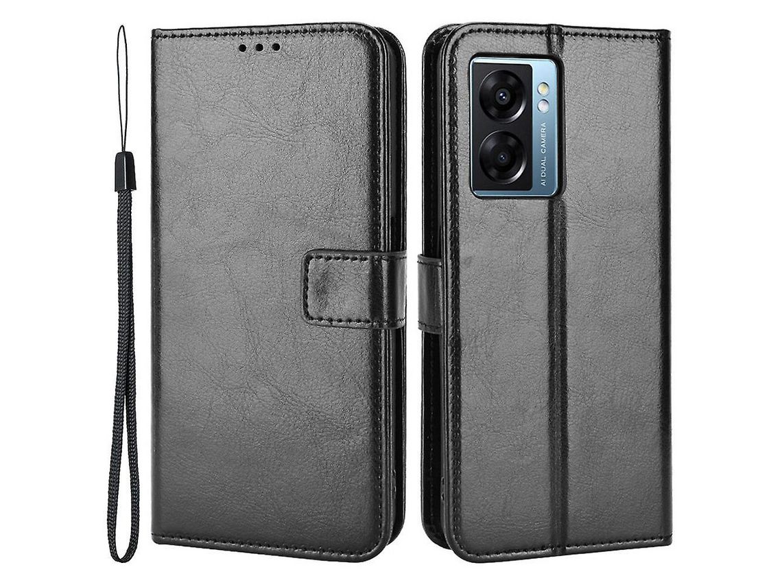Capa para Oppo  A57 (2022) 5g Crazy Horse Texture