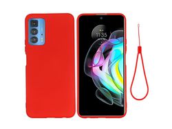 Capa para Motorola Edge 20 Pro Liquid Silicone Thickening Design