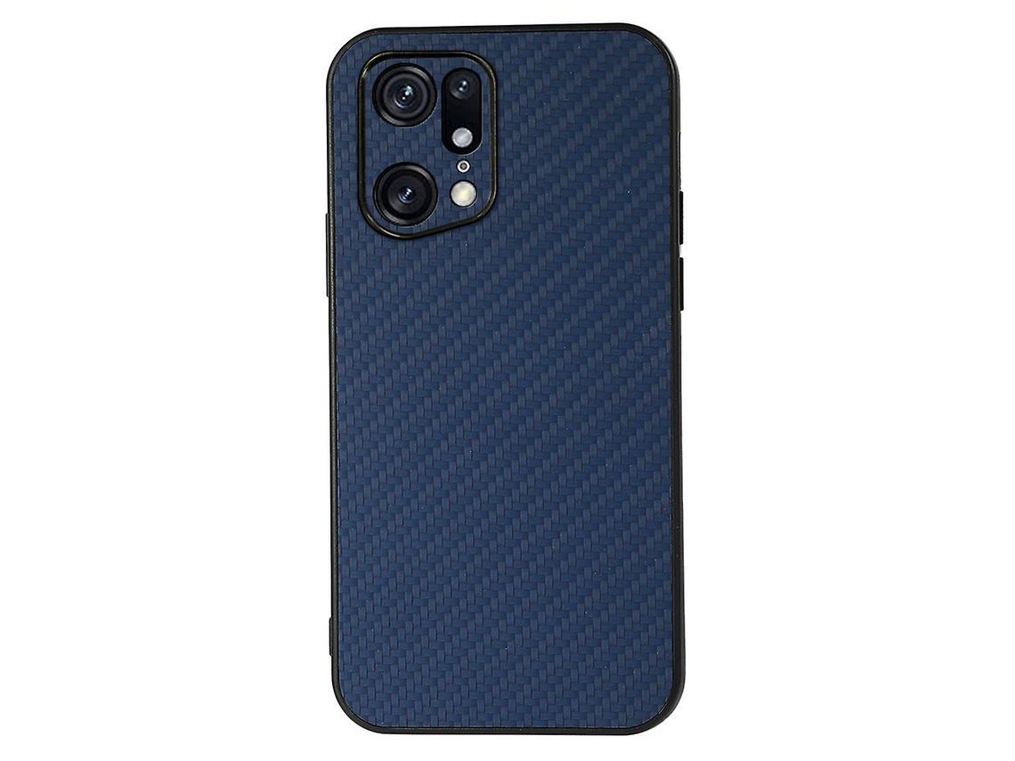 Capa para Oppo  Find X5 Pro Carbon Fiber Texture