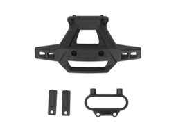 Mali parachoque Dianteiro para Carro Rc 1/16 Conjunto Acessórios Scy 16101 16102 Preto Pa
