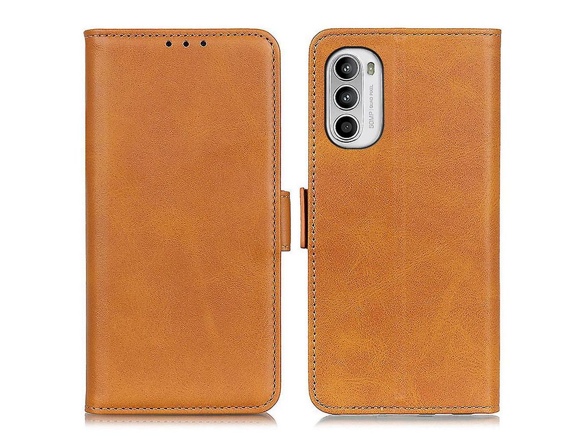 Capa para Motorola Moto G52 4g Flip Wallet Textured Pu