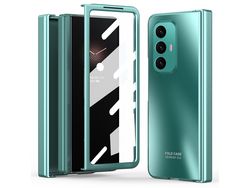 Capa para Xiaomi Mi Mix Fold Hard Pc Protective Phone Shell Anti-drop Cover With Screen FilmGreen