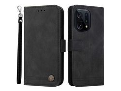 Capa para Oppo  Find X5 Tree Pattern Metal Button Case