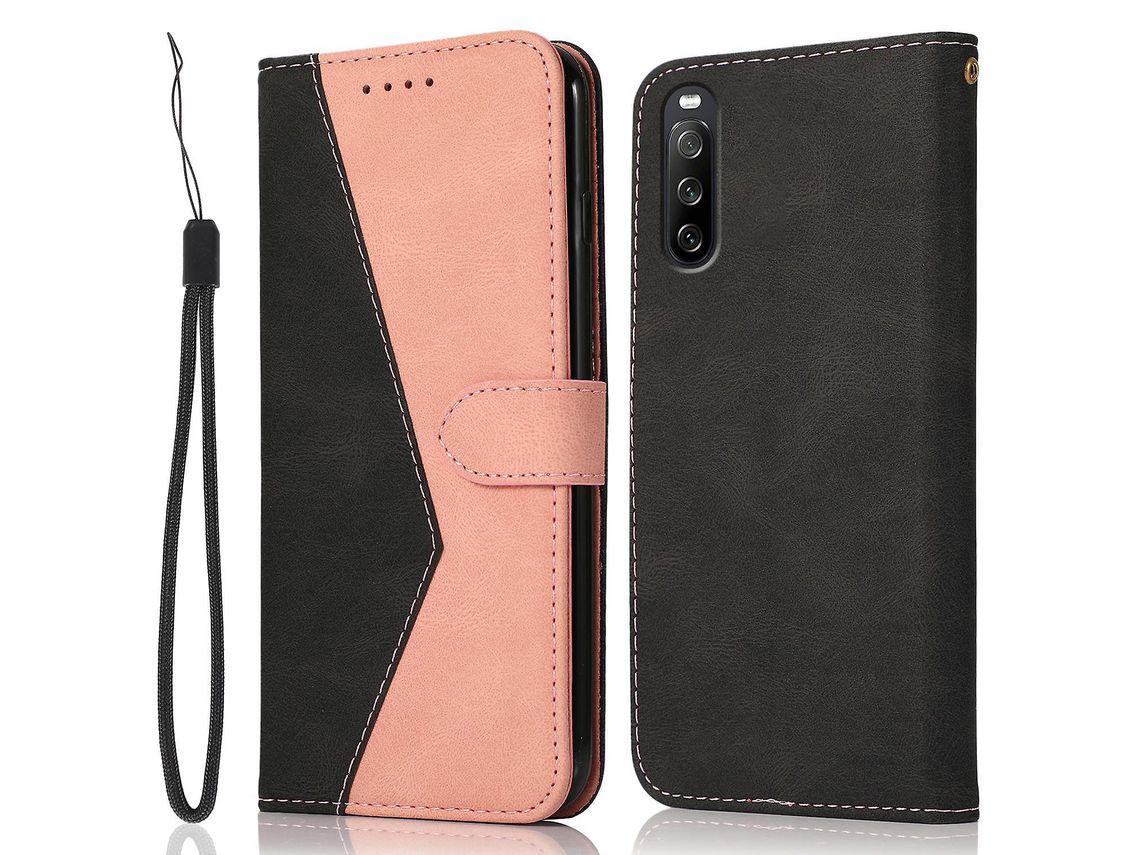 Capa para Sony  Xperia L4Black Rose Gold