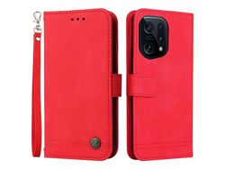Capa para Oppo  Find X5 Tree Pattern Metal Button Case