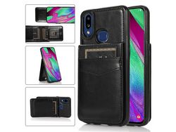 Capa para Samsung Galaxy A40 Leather Coated T