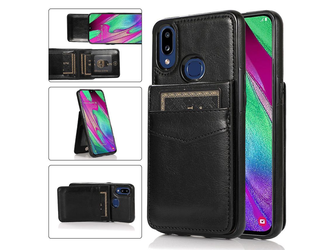 Capa para Samsung Galaxy A40 Leather Coated T