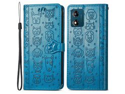 Capa para Motorola Moto E13 4g Cat Dog