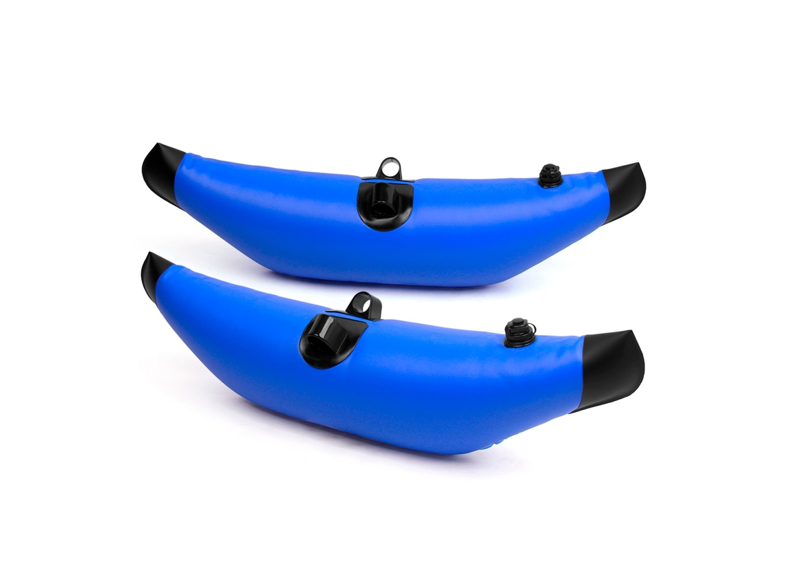 Conjunto de 2 Flutuadores Infláveis PVC para Kayak S/MARCA