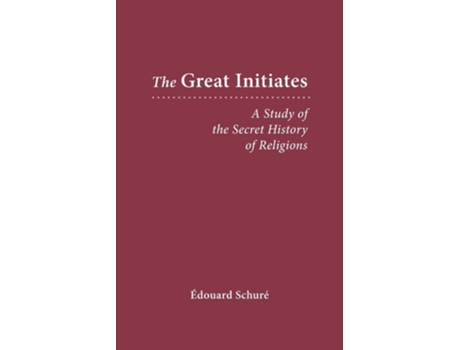 Livro The Great Initiates de Édouard Schuré (Inglês)