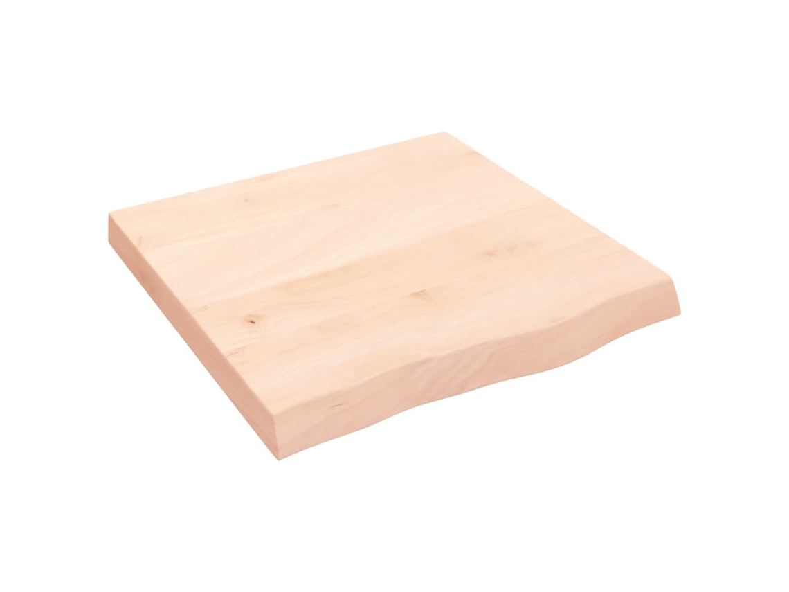 Bathroom Countertop, Bathroom Countertops Vidaxl Marrom Madeira De Carvalho (60 X 60 X 6 Cm)