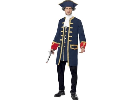 Fato de Homem  Comandante Pirata (Tam: M)