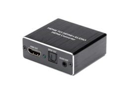 Conversor De Áudio Compatível Com Hdmi Extrator Spdif