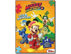 Livro Mickey Ler e Brincar Livro Quebra-Cabeca de Rodrigues e Naihobi Steinmetz (Português)