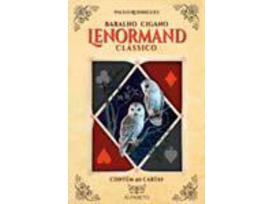 Livro Baralho Cigano Lenormand Classico de Rodrigues e Paulo (Português)