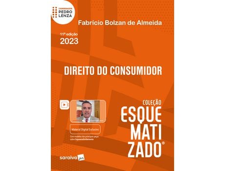 Livro Direito Do Consumidor Esquematizado 11Ed/23 de Almeida, Fabricio Bolzan De ( Português-Brasil )