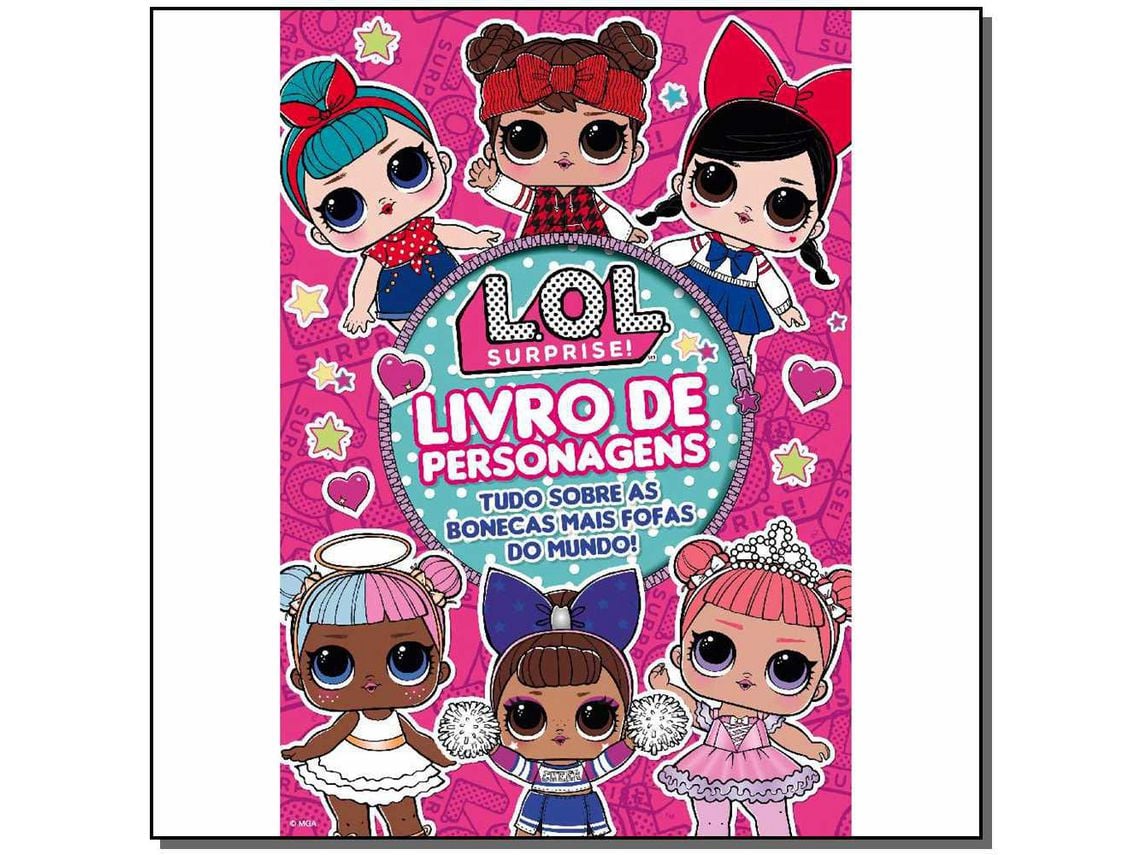 Livro Lol Surprise! Livro de Personagens de Editora On-Line