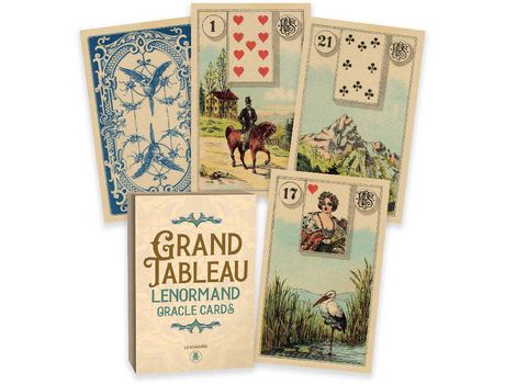 Livro Grand Tableau Oracle Cards de Lo Scarabeo (Espanhol)