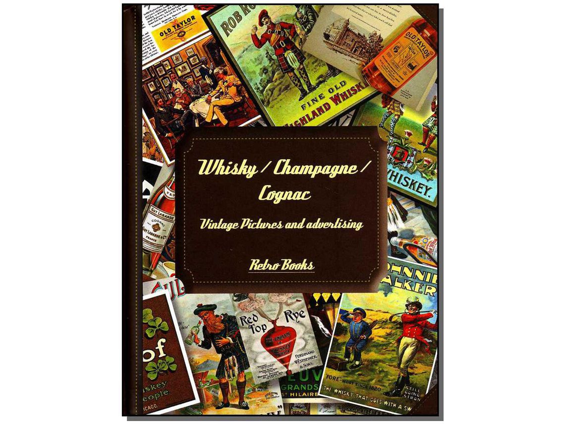 Livro Whisky/ Champang/ Cognac de Editora Cook Lovers (Inglês - Capa Dura)