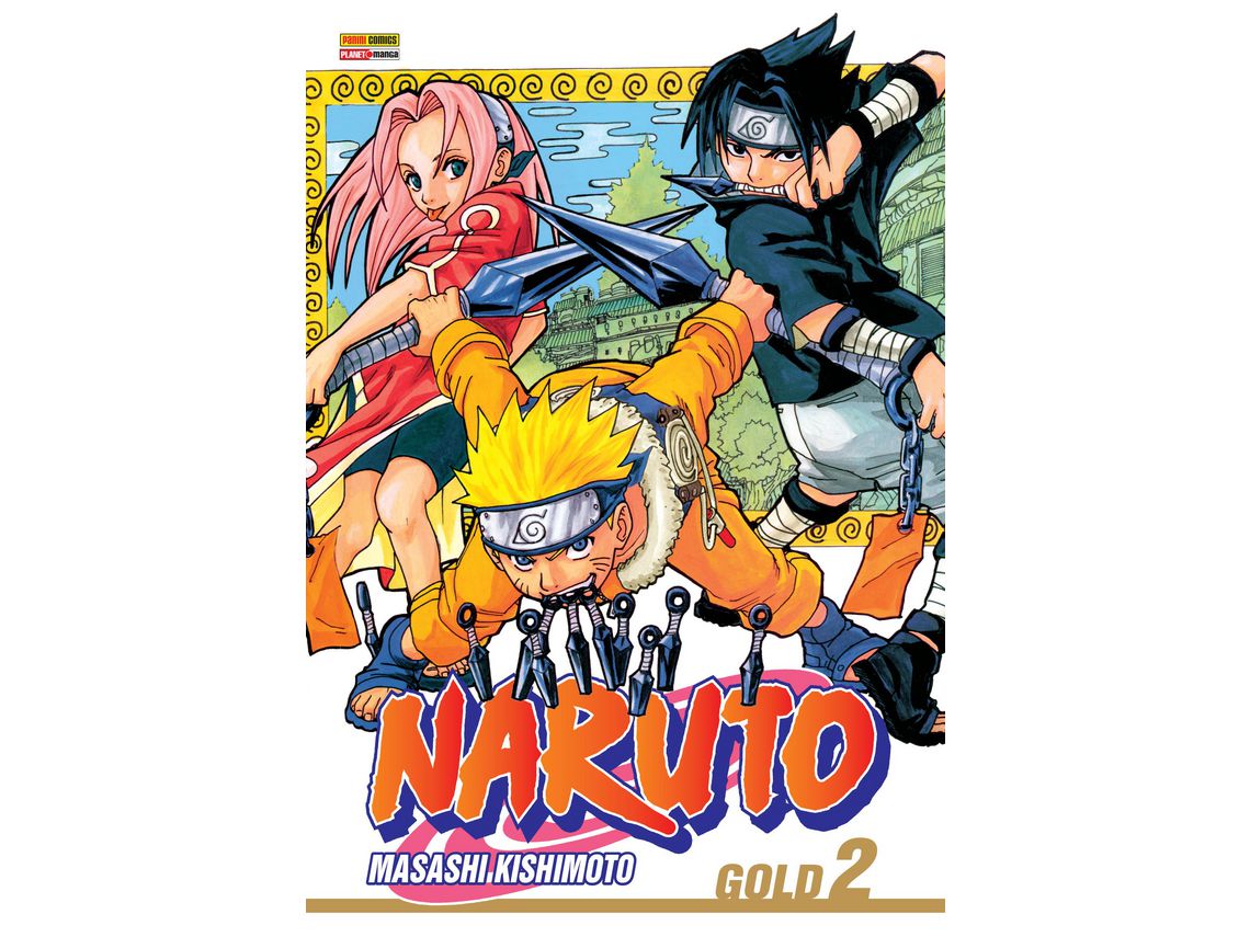 Livro Naruto Gold Vol.02 de Masashi Kishimoto (Português do Brasil)