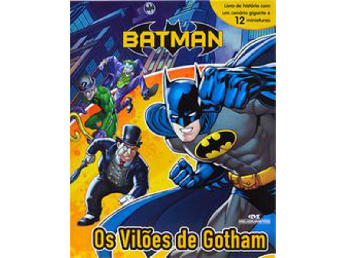Livro Batman Os Viloes de Gotham de Dc Comics (Português do Brasil)