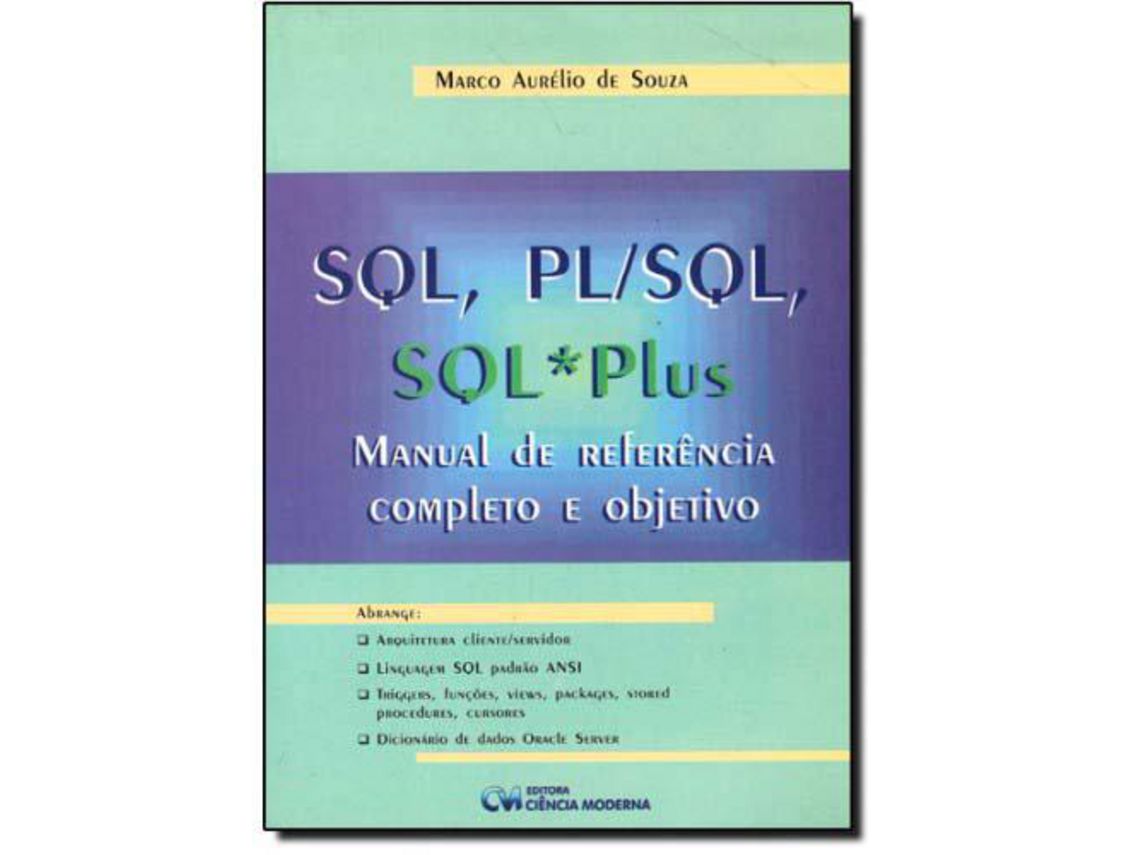 Livro Sql Pl/Sql Sql Plus de Souza (Português do Brasil)