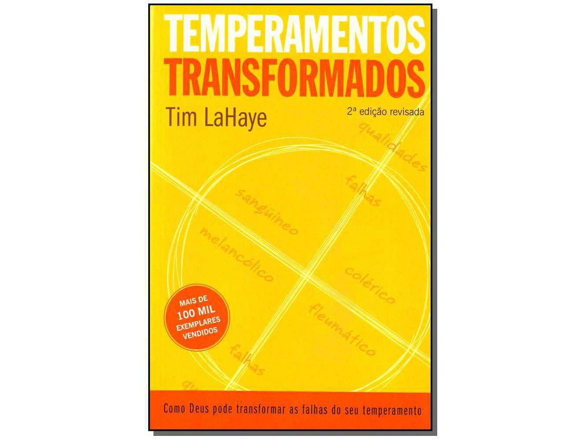 Livro Temperamentos Transformados de Lahaye, Tim ( Português-Brasil )