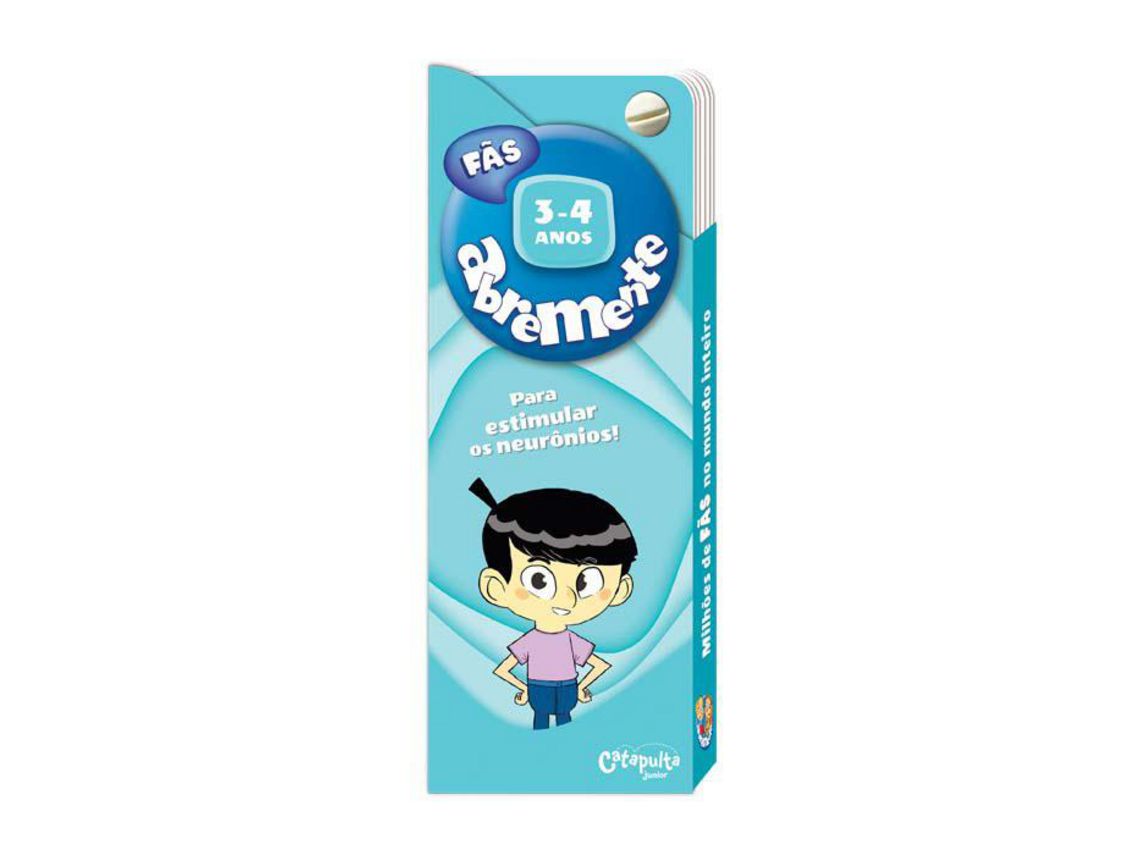 Livro Abremente Fas 3-4 Anos de Editora Catapulta (Português)