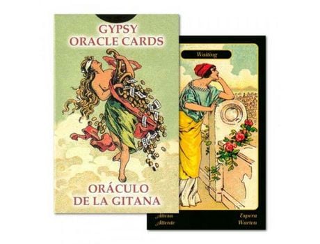 Livro Gypsy Oracle Cards de Zingara-Sibilla-Della (Inglês)