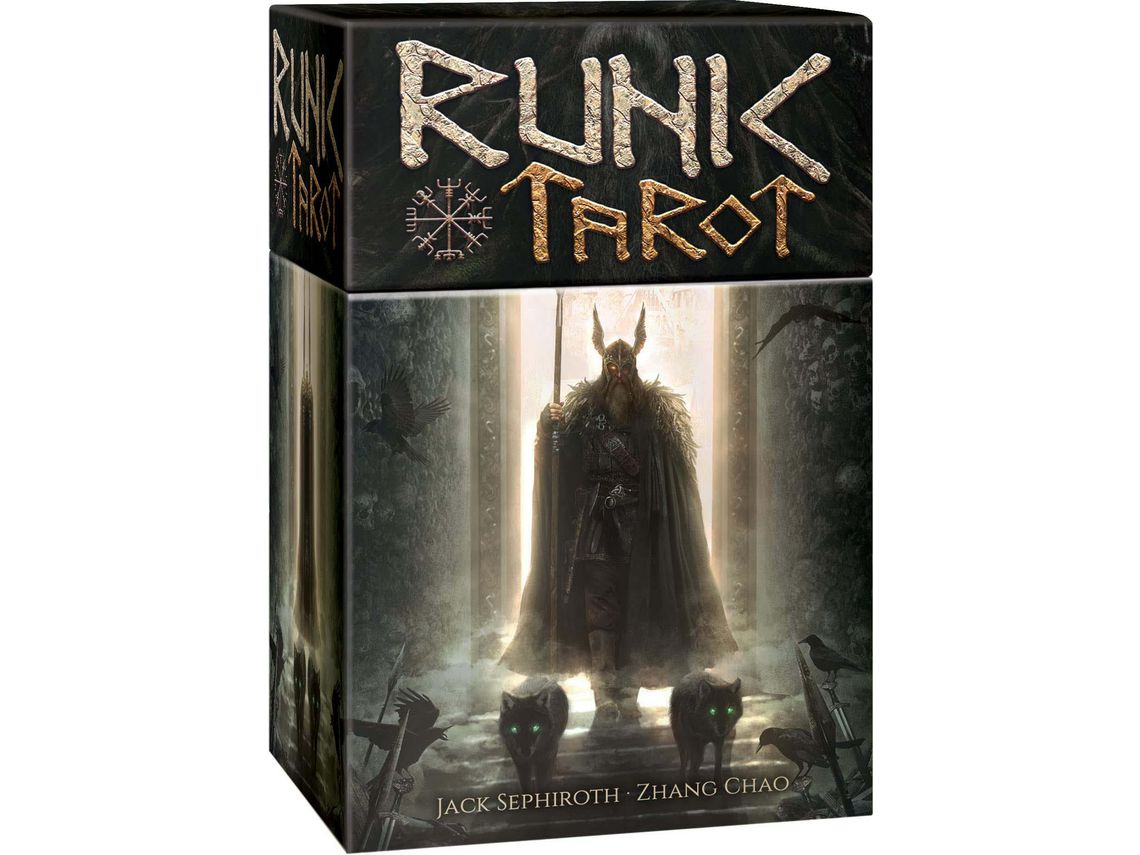 Livro Runic Tarot de Jack Sephiroth e Zhang Chao (Espanhol)