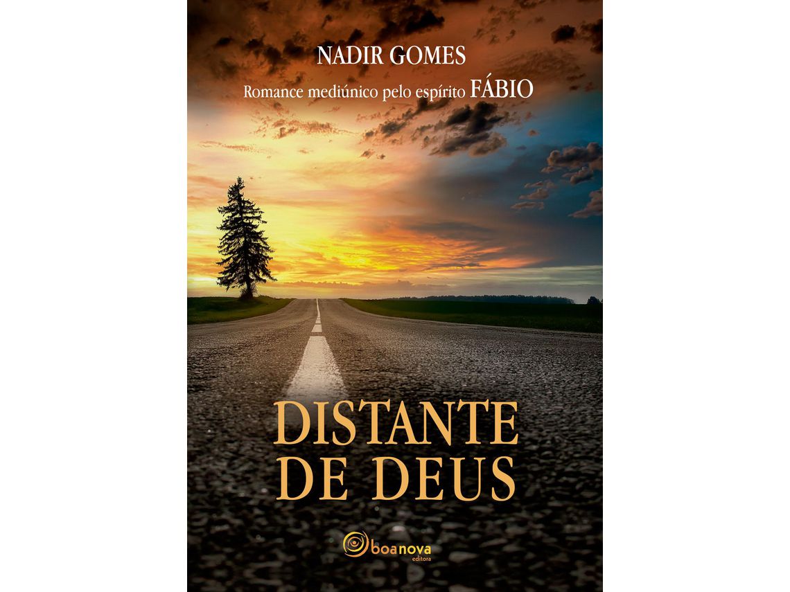 Livro Distante de Deus de Nadir Gomes Medium e Fabio Espirito (Português)