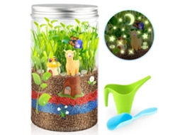 Mali kit de Cultivo de Terrário Grow And Glow para Crianças Brinquedo Educativo Diy