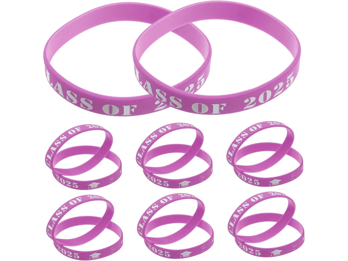 Nuobesty Conjunto De 20-pulseiras Formatura Acessórios Para Formandos E Professores