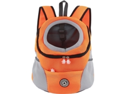 Mochila AQUAFORGE para Animais, Impermeável, Fundo, Viagens Aéreas, Tamanho P, Laranja