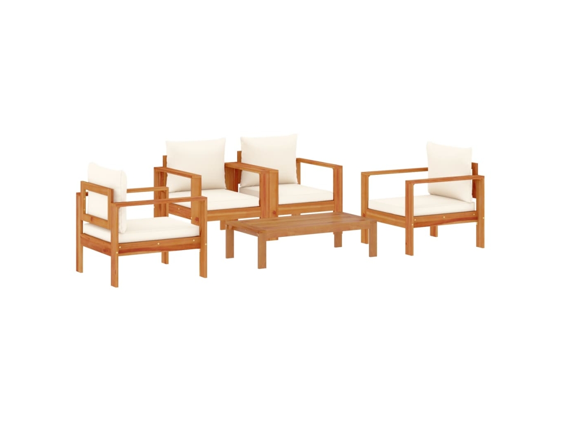 Garden Sofa Set, Garden Sofa Sets Vidaxl Creme Madeira (n/a)