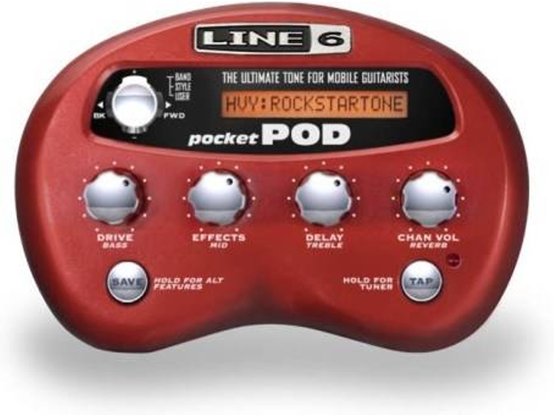 Pedaleiras LINE 6 Pocket Pod