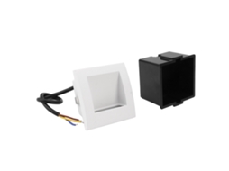 2026 luz Led para Escadas Exteriores e Interiores Impermeável Lâmpada de Piso Quadrada para Terraço Jardim Parede 110 240v