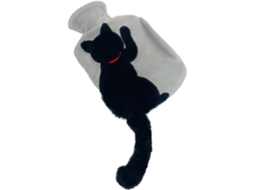 Bolsa De Água Quente Cheia De Água, Imitação De Coelho De Pelúcia, Rabo De Gato Fofo, Aquecedor De Mãos Resistente À Pressão 850ml AQUAFORGE