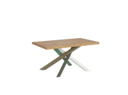 Mesa Fixa 90x160 Cm Versalux Pernas Carvalho Descascado 4/a Itamoby