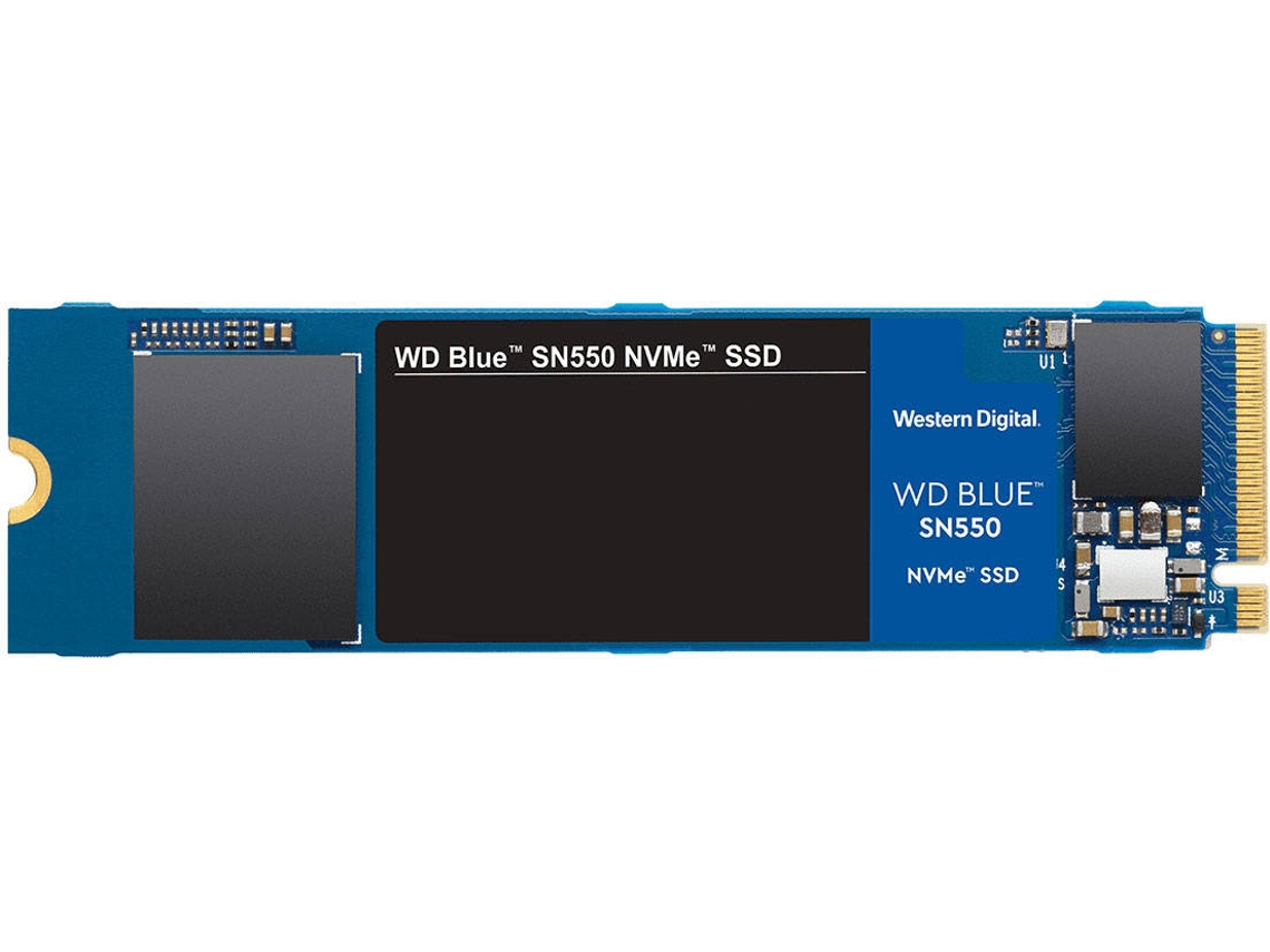 Disco SSD Interno WD Blue SN550 (500 GB - NVMe - 2400 MB/s)