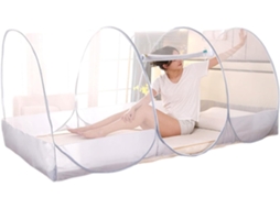 Mosquiteiro Tenda De Cama Dobrável 75x35x35 Com Zíper